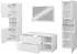 Mirjan24 Badmöbel-Set, Braun, Metall, 2 Schubladen, Rechteckig, 100x57x45 cm (800000849079)