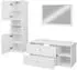 Mirjan24 Badmöbel-Set, Braun, Metall, 2 Schubladen, Rechteckig, 100x57x45 cm (800000849062)