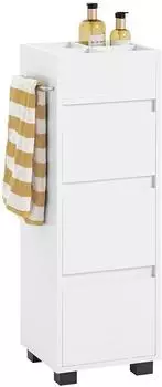 SoBuy Bathroom Cabinet BZR29-W