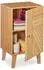Relaxdays Bamboo Bathroom Cabinet