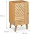 Relaxdays Bamboo Bathroom Cabinet
