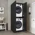 Roomart DORA II 70x186x74cm schwarz Eiche