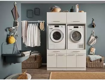 Gerster Laundrezzy Waschmaschinenumbauschrank 135x200x67,5 Wei&szlig; (48174949)