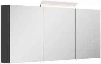 Posseik Spiegelschrank 140x62x17cm Grafit (62788)