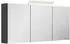 Posseik Spiegelschrank 140x62x17cm Grafit (62788)
