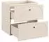 Comad Sanae Waschtischunterschrank 60,2cm, 2 Schubladen, sandbeige