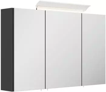 Posseik Spiegelschrank 100x62x17cm Grafit (62782)