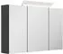 Posseik Spiegelschrank 100x62x17cm Grafit (62782)