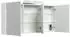 Posseik Spiegelschrank 3-türig 140x62x17cm (62787)