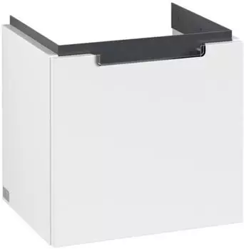 Villeroy & Boch Subway 2.0 Waschtischunterschrank 44x42x35,2cm, wei&szlig; matt, Griff chrom (A68410MS)