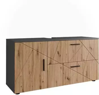VICCO Irma Anthrazit/Goldkraft Eiche