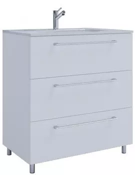 VCM Badinos 80cm wei&szlig; 2-tlg.