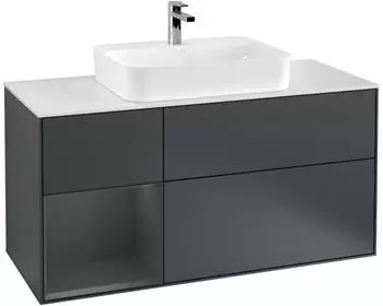 Villeroy & Boch Finion Waschtischunterschrank 1200x603x501mm mitternachtsblau (F411HGHG)