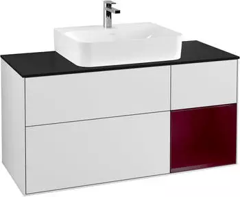 Villeroy & Boch Finion F17 Waschbeckenunterschrank 1200x603x501mm mit Beleuchtung (F172HBMT)