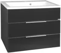 Fackelmann KARA Waschtischunterschrank 80 cm 80950, Badm&ouml;bel,