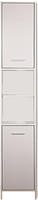 Bad Hochschrank Neapel 180x30x30cm 6 F&auml;cher 2 T&uuml;ren Badschrank Badezimmerschrank