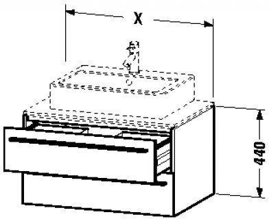 Duravit X-Large Eiche gebürstet (XL671401212)