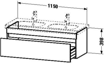 Duravit DuraStyle Basalt Matt (DS638601843)