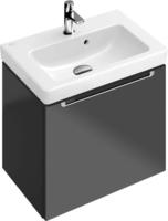 Villeroy & Boch Subway 2.0 Waschtischunterschrank 48,5 cm, Griff chromfarbig