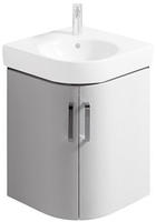 Geberit Renova Compact Eckwaschtisch-Unterschrank 69 cm 862150000, Badm&ouml;bel,