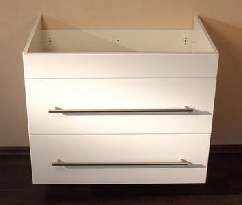 Emotion Unterschrank Infinity 750 weiß hochgl. ohne Waschbecken (OWINFINITY750000101)