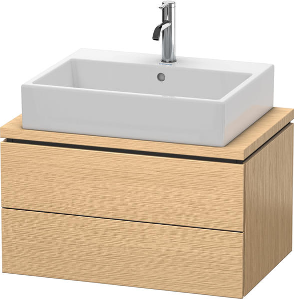 Duravit L-Cube 72x40x47,7 Eiche gebürstet Echtholzfurnier matt (LC580601212)