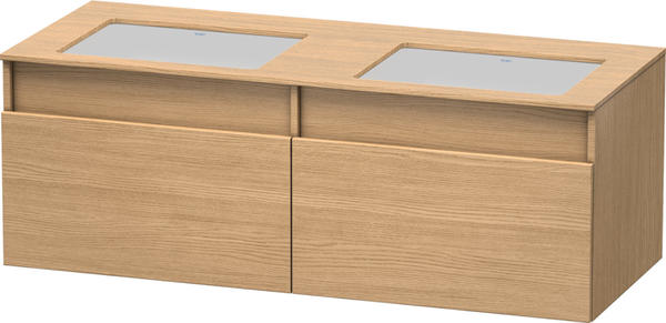 Duravit DuraStyle 140x50x55cm Europäische Eiche (DS6886B5252)