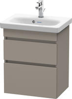 Duravit DuraStyle Waschtisch-Unterschrank DS640304343 50 x 36,8 cm, basalt matt, 2