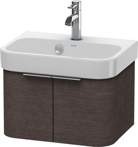 Duravit Happy D.2 47,5x28x37 Eiche (dunkel gebürstet) Echtholzfurnier matt (H2626807272)