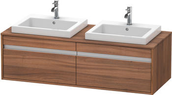 Duravit Ketho 140x42,6x55,5 Nussbaum matt (KT6797B7979)
