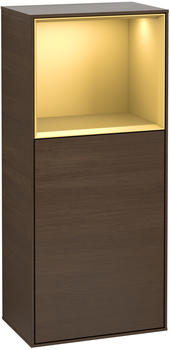Villeroy & Boch Finion 41.8 x 93.6 x 27 cm Walnut Veneer / Gold (G500HFGN)