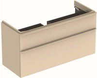 Geberit Smyle Square Waschtischunterschrank 118,4 cm, zwei Schubladen 500.355.00.1,