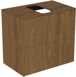 Ideal Standard Conca 2 Auszüge mit Ausschnitt 602 x 373 x 550 mm Walnuss dunkel (T3946Y5)