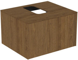 Ideal Standard Conca 1 Auszug mit Ausschnitt 602 x 505 x 370 mm Walnuss dunkel (T3928Y5)