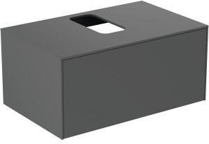 Ideal Standard Conca 1 Auszug mit Ausschnitt 802 x 505 x 370 mm anthrazit (T3929Y2)