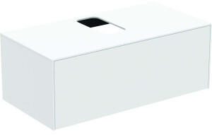 Ideal Standard Conca 1 Auszug mit Ausschnitt 1002 x 505 x 370 mm weiß (T3930Y1)