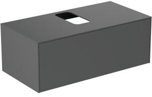 Ideal Standard Conca 1 Auszug mit Ausschnitt 1002 x 505 x 370 mm anthrazit (T3930Y2)