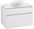 Villeroy & Boch Legato LED-Waschtischunterschrank mit 2 Auszügen weiß matt (B570L0MS)