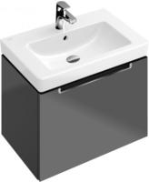 Villeroy & Boch Subway 2.0 Waschtischunterschrank 53,7 cm, Griff chromfarbig