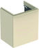 Geberit Smyle Square Unterschrank für Waschtisch mit 1 Tür rechts 53,6 x 61,7 x 43,3 cm sand-grau (500.365.JL.1)