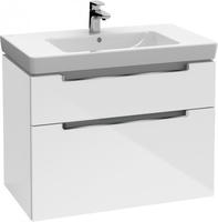 Villeroy & Boch Subway 2.0 Waschtischunterschrank XXL 78,7 cm, Griffe...