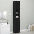 vidaXL Bathroom Tall Cabinet (32 x 25,5 x 190 cm) black