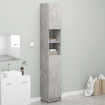 vidaXL Bathroom Tall Cabinet (32 x 25,5 x 190 cm) cement