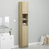 vidaXL Bathroom Tall Cabinet (32 x 25,5 x 190 cm) oak
