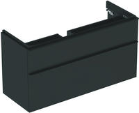 Geberit Smyle Square Waschtischunterschrank 118,4 cm, zwei Schubladen 500.355.00.1,