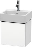 Duravit L-Cube Waschtischunterbau wandh&auml;ngend mit 1 T&uuml;r Anschlag links 43,4 x 34,1