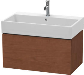 Duravit L-Cube 78,4x39,4x45,9 Amerikanischer Nussbaum Echtholzfurnier matt (LC617701313)