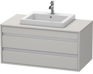 Duravit Ketho 100x49,6x55,1 betongrau matt (KT675500707)