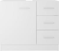 Waschbeckenunterschrank Wei&szlig; 63x30x54 Cm Holzwerkstoff - Vidaxl