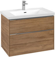 Villeroy & Boch Subway 3.0 Waschbeckenunterschrank, 2 Ausz&uuml;ge,